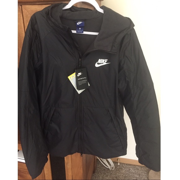 nike fleece lined jacket junior